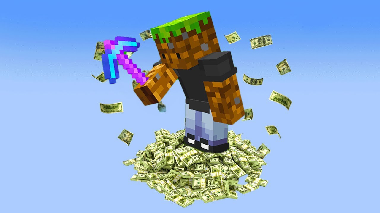 Minecraft ama TEK BLOK PARA