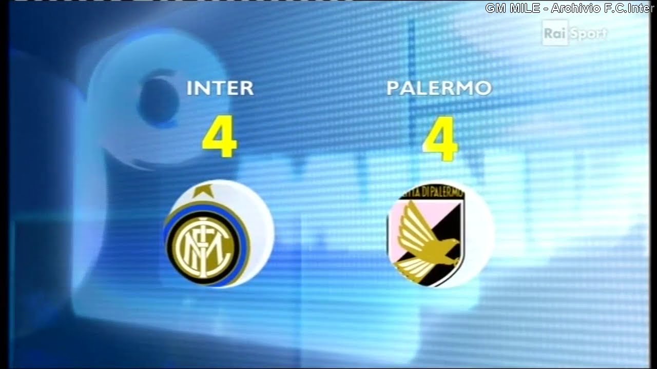 2011-12 (21^ - 01-02-2012) INTER-Palermo 4-4 Servizio 90°Minuto Rai2