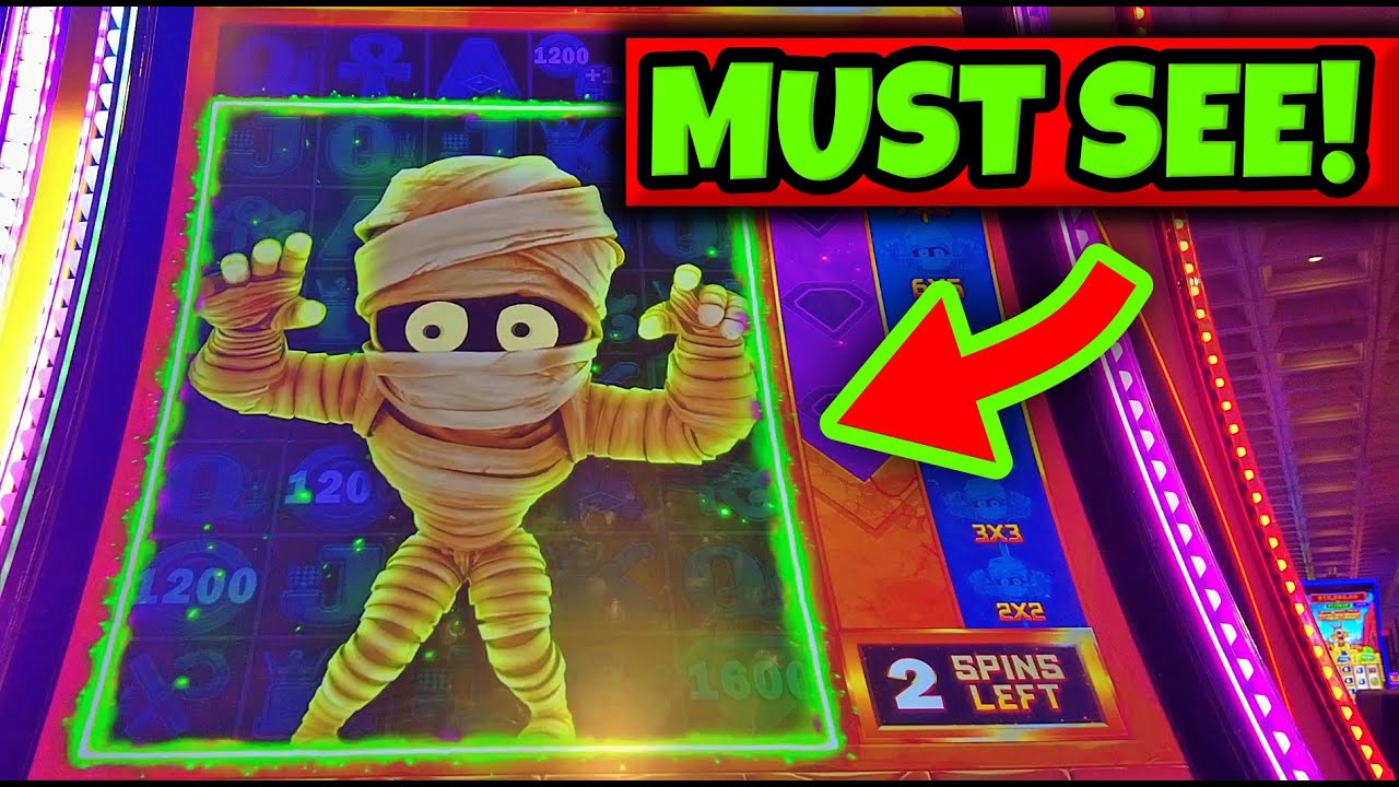 🚨🧟‍♂️🚨 You'll never believe what happened TWICE on Mo Mo Mo Mummy! @DelawareParkCasino