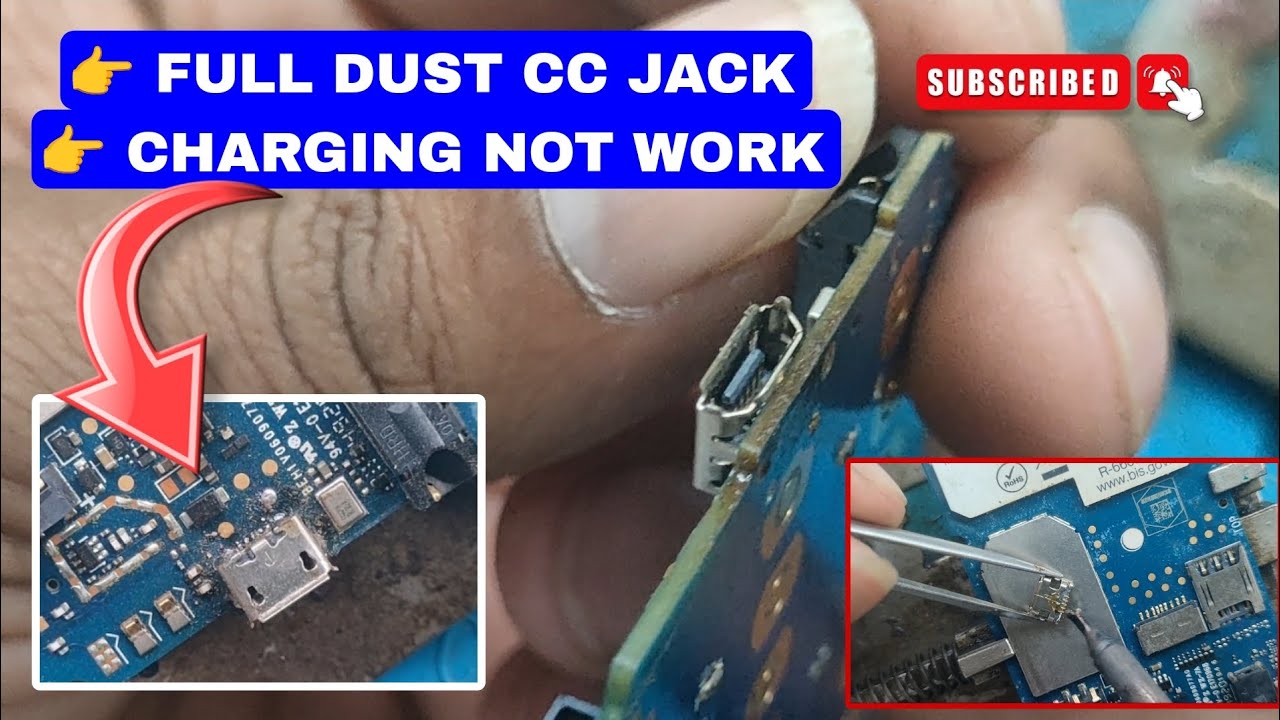 👉 Full Dust CC Jack Change Easy Way | Mobile Charging Problem Fix #msdservice