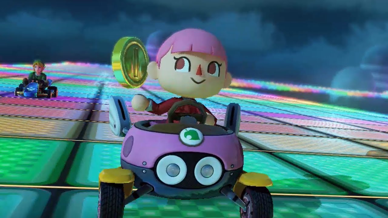 Mario Kart 8 - Triforce Cup 150cc (Villager Gameplay)