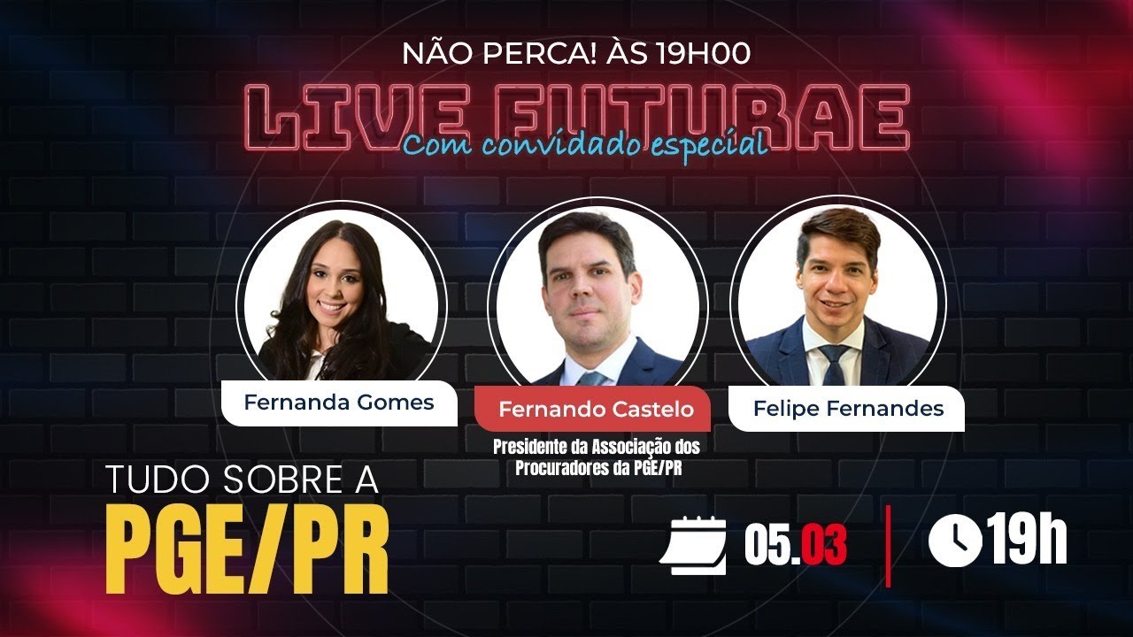 Tudo sobre PGE/PR