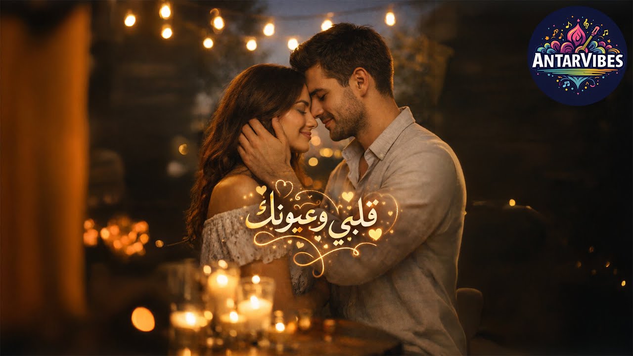 بين قلبي وعيونك | أغنية رومانسية هادئة عن العيون التي تُحب 🌙🕊️ – AntarVibes