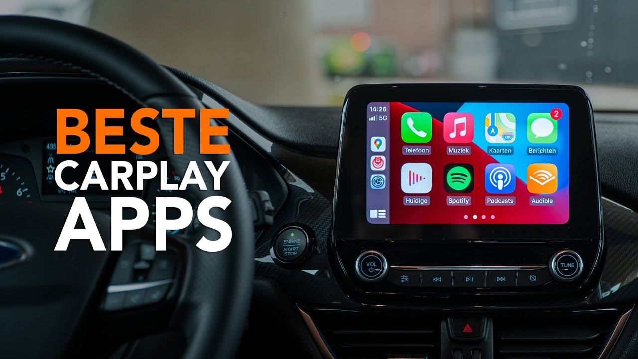 Apple CarPlay: de 6 beste apps voor onderweg