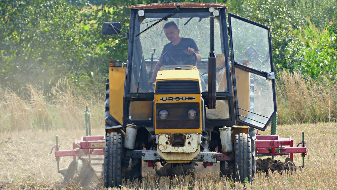 Ursus 1222 w ciężkim gruberze!! [100% dźwięk silnika]