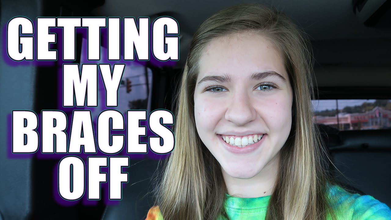 Vlog #12 - COME WITH ME TO GET MY BRACES OFF!