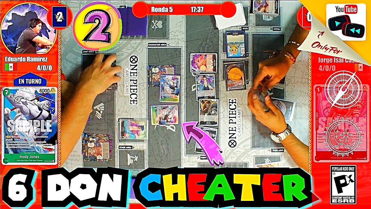 Полиция One Piece TCG поймала второго читера в региональном марзо | OP10 One Piece Card Game