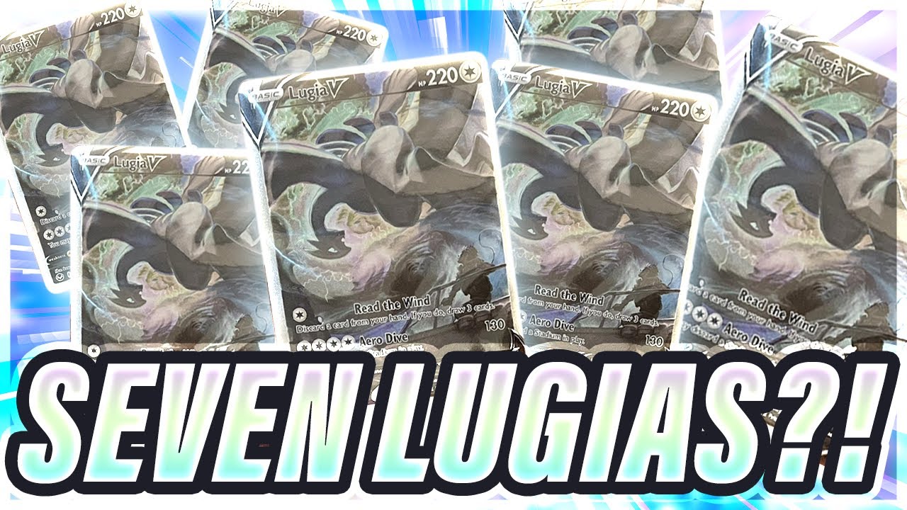 WE PULLED SEVEN LUGIAS?! INSANE DAY OF SILVER TEMPEST!
