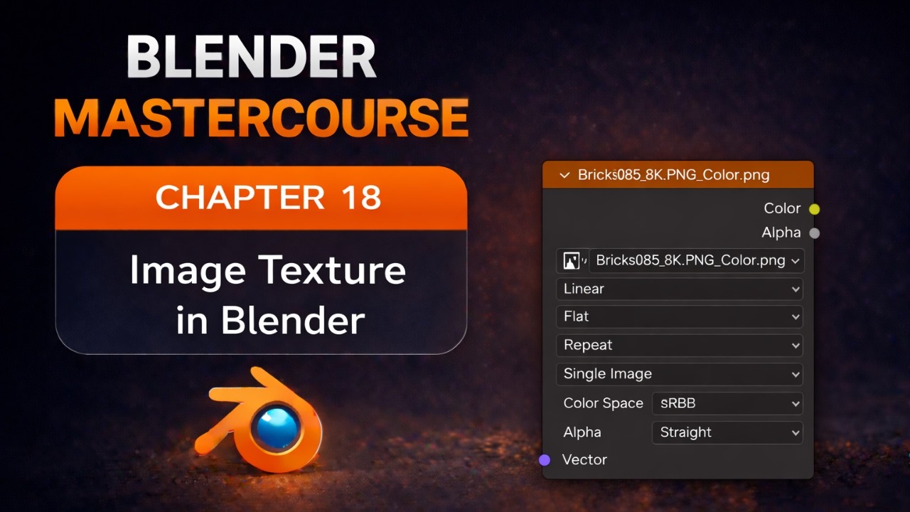 МАСТЕР-КУРС BLENDER: Глава 18: Текстуры изображений в Blender