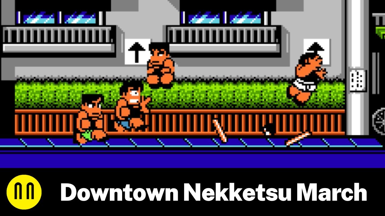 [NES] Downtown Nekketsu March Super-Awesome Field Day! - Full Playthrough One-Man Kunio