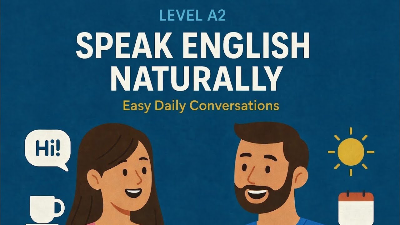 Learn English With Natural Sentences | Speak Like Real People | A1–A2