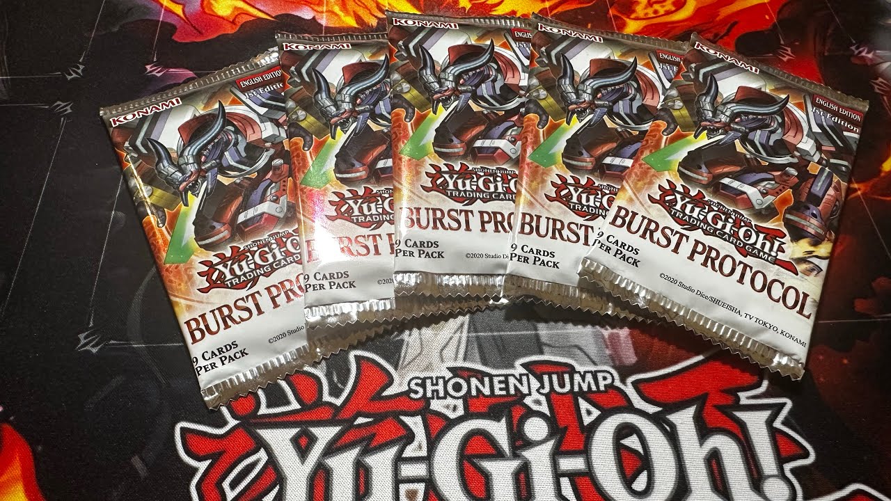 Burst protocol sneak peek pack opening Yugioh 