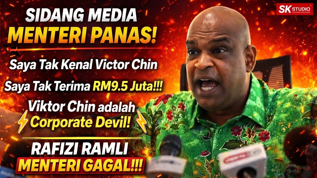 Sidang Media YB Datuk Seri Ramanan Ramakrishnan: Saya TAK KENAL Victor Chin! 