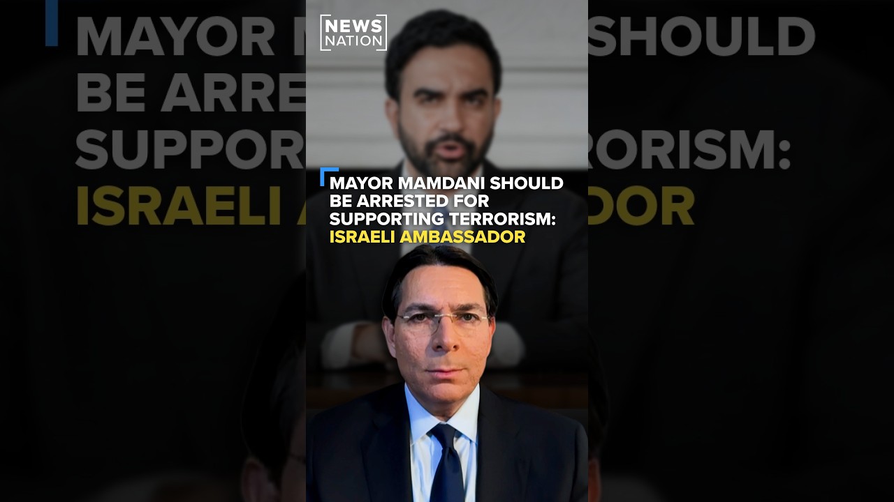 Mamdani should be arrested for supporting terrorism: Israeli ambassador | Elizabeth Vargas Reports