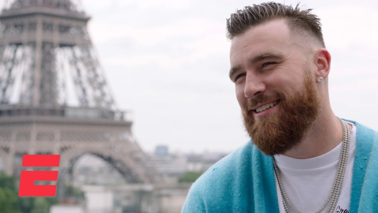 Travis Kelce looking for fashion inspiration while in Paris | NFL