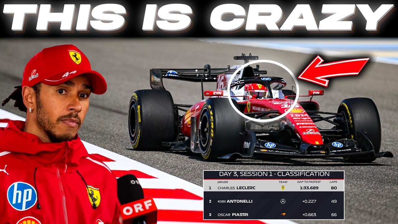 Vasseur & Hamilton surprised by Leclerc's data after he set the fastest time of the day.
