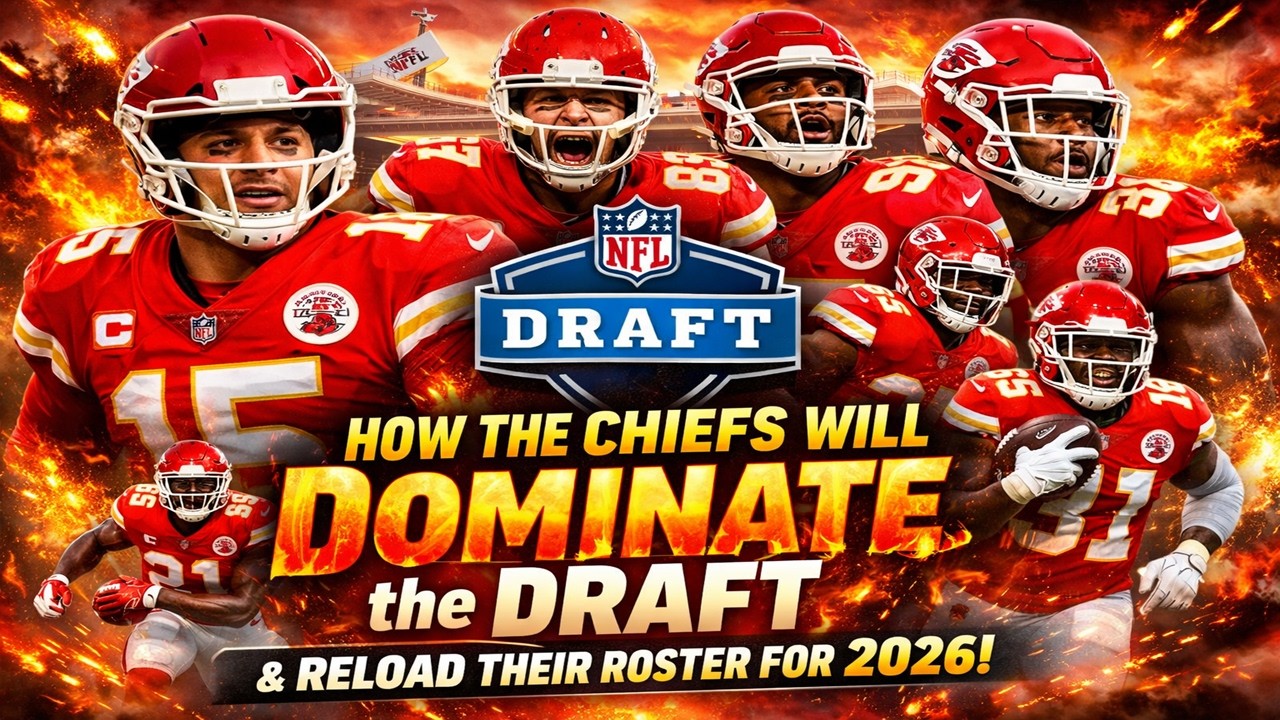 🔥 How the Chiefs Will DOMINATE the Draft & Reload Their Roster for 2026! #nfl #chiefs #kcchiefs