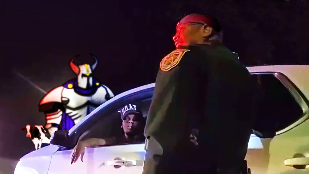 You won't Believe How Big his Booze Bottle in the Backseat is!