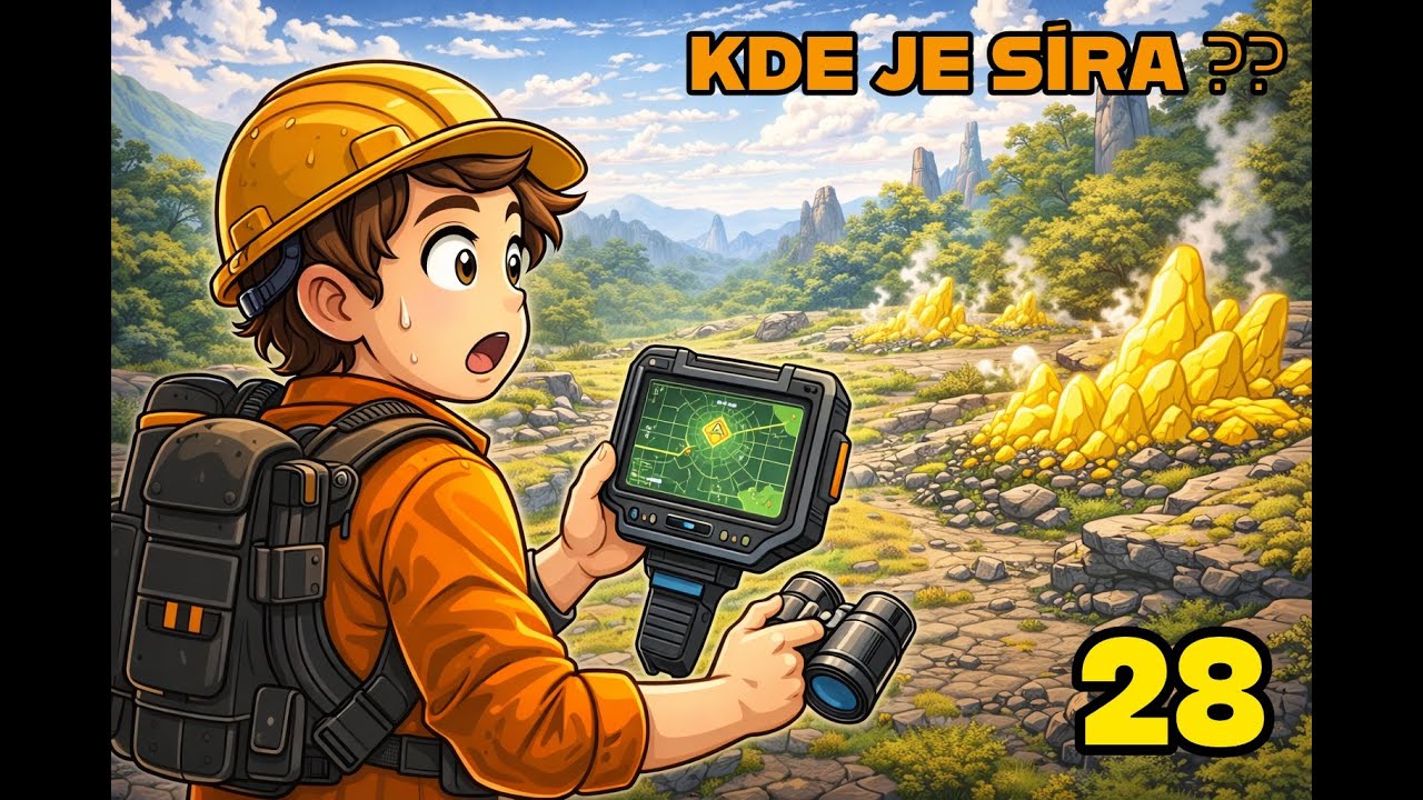 🏆 Kde je SÍRA?! Hledání důležité suroviny | Satisfactory CZ/SK #28