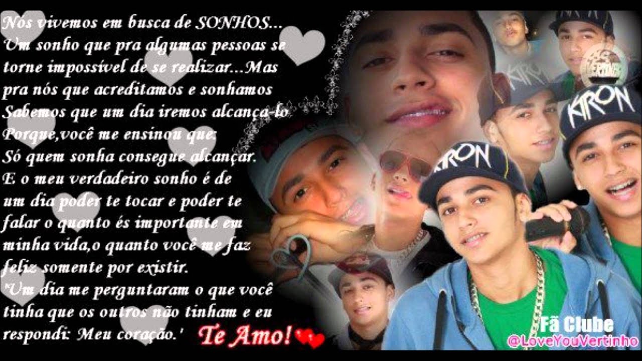 Mc Vertinho. meu amor  (L)