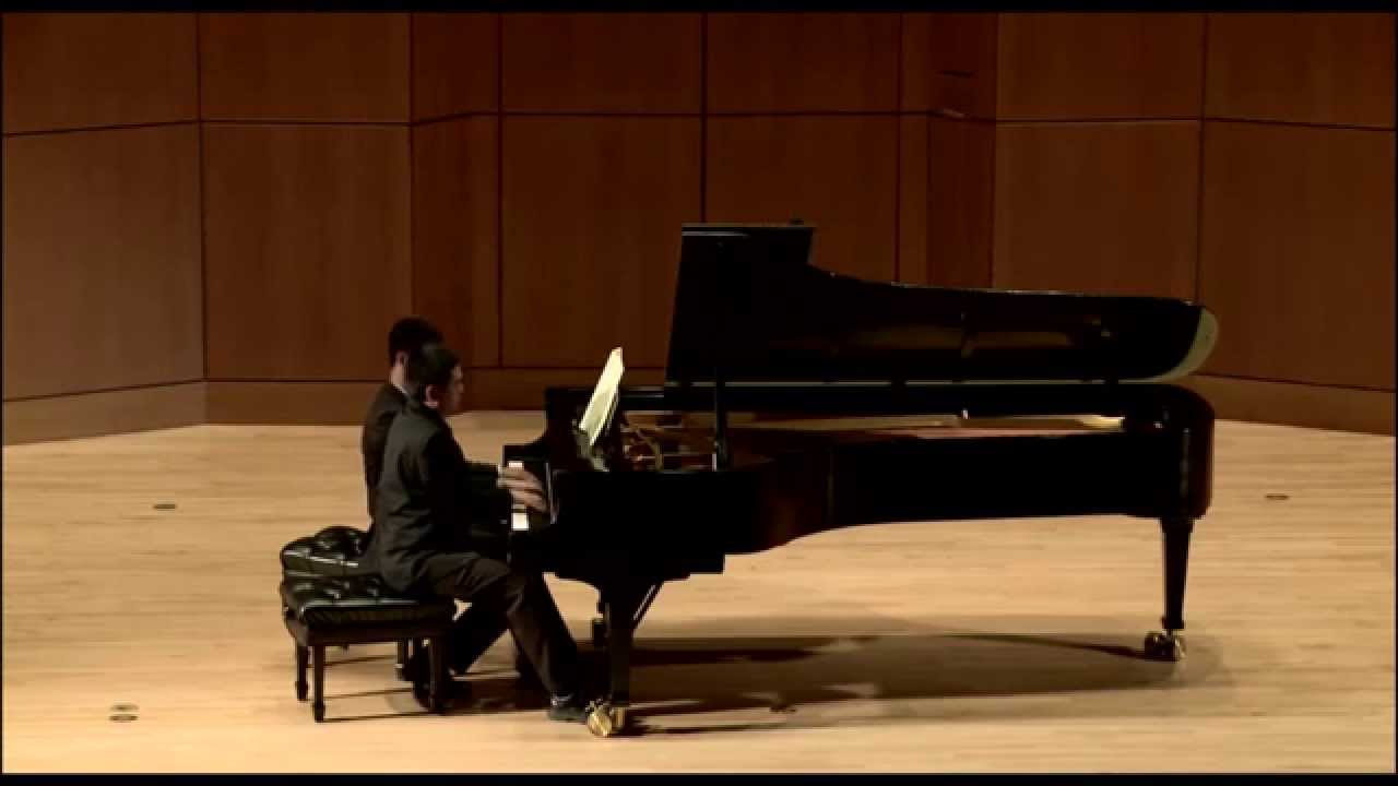 Salvosa-Meek piano duo performs Piazzolla's Histoire du Tango