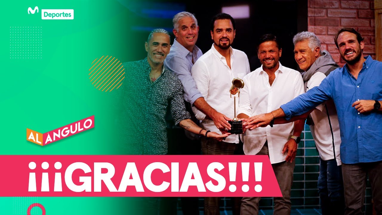&iexcl;PENTACAMPEONES! 🤩⭐ Ganamos el quinto 'Premios Luces' a Mejor Programa Deportivo | AL &Aacute;NGULO ⚽🥅