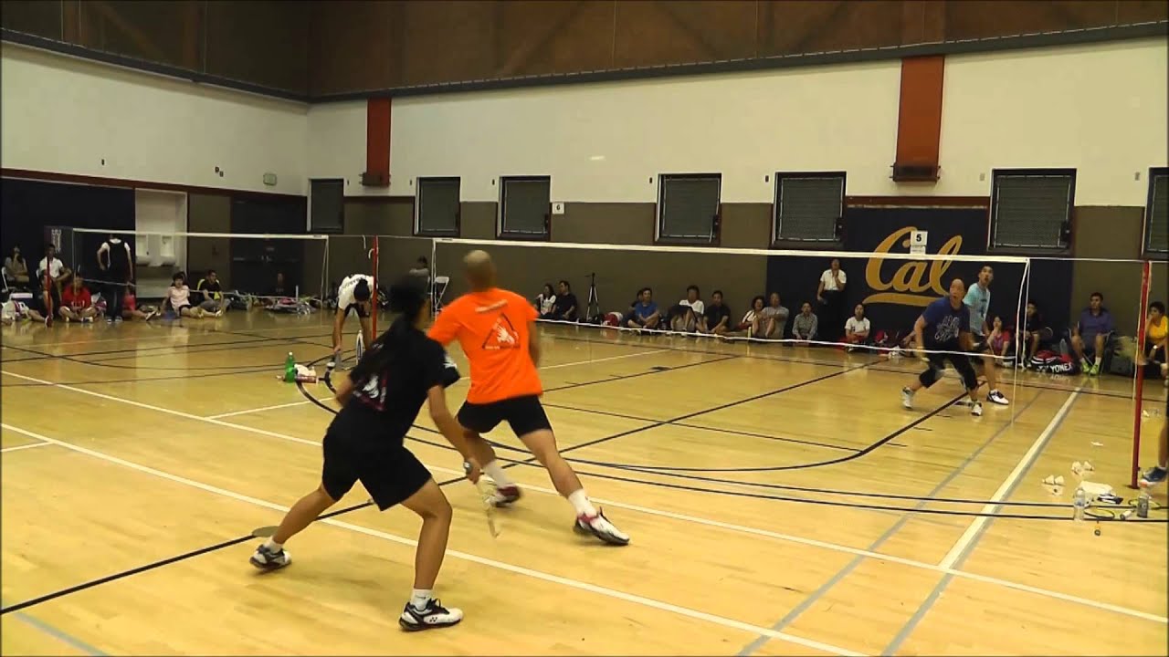 UC Berkeley Smashapalooza VIII AMX Simon Wong-Maggie Ho vs Bob Malaythong-Julie Yeung