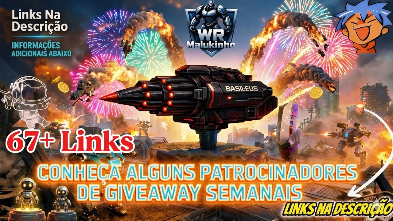 Aumente Suas Chances de Ganhar Basileus , Sorteio de Basileus Links na Descrição do Vídeo!!📌🔗🚨