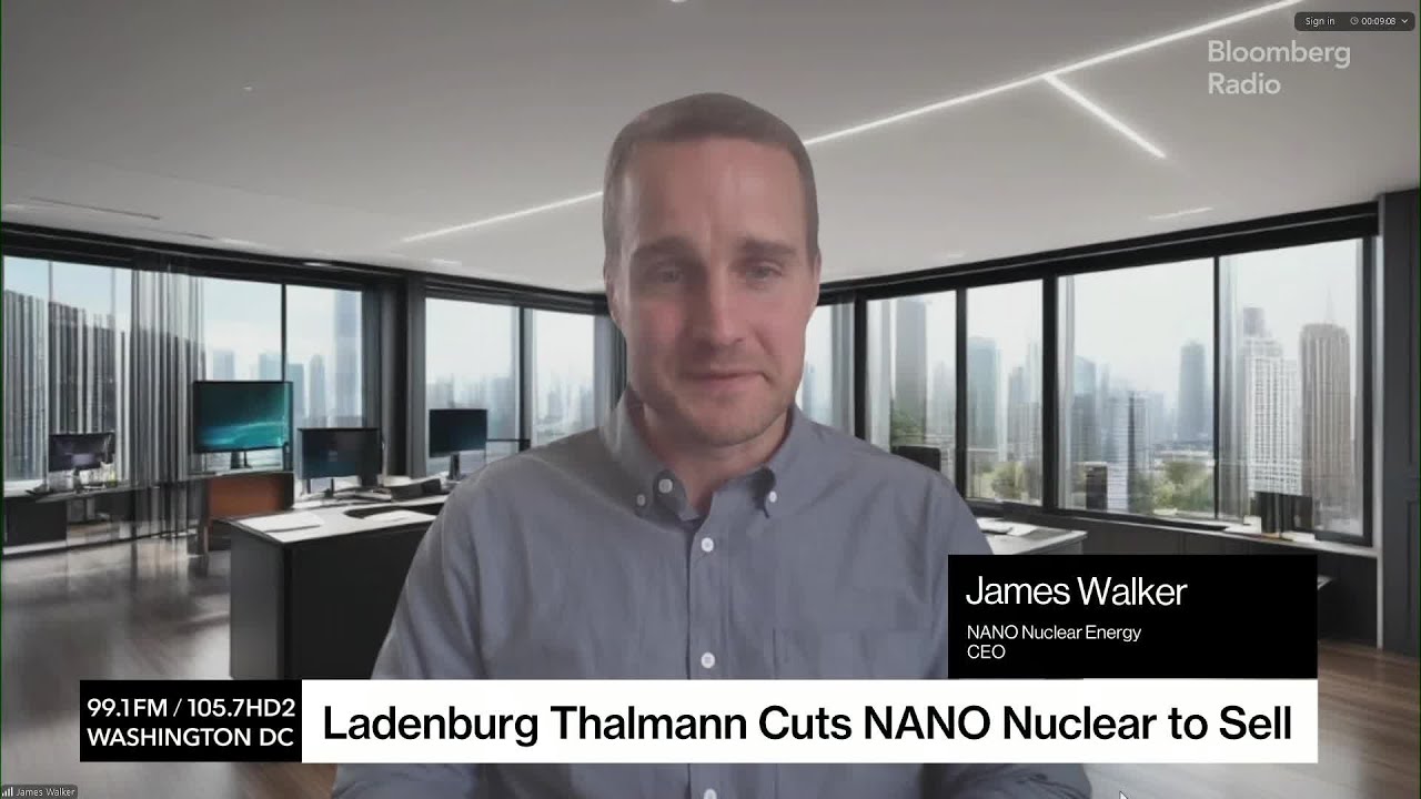 NANO Nuclear Stock Slides 18% After Analyst Downgrade