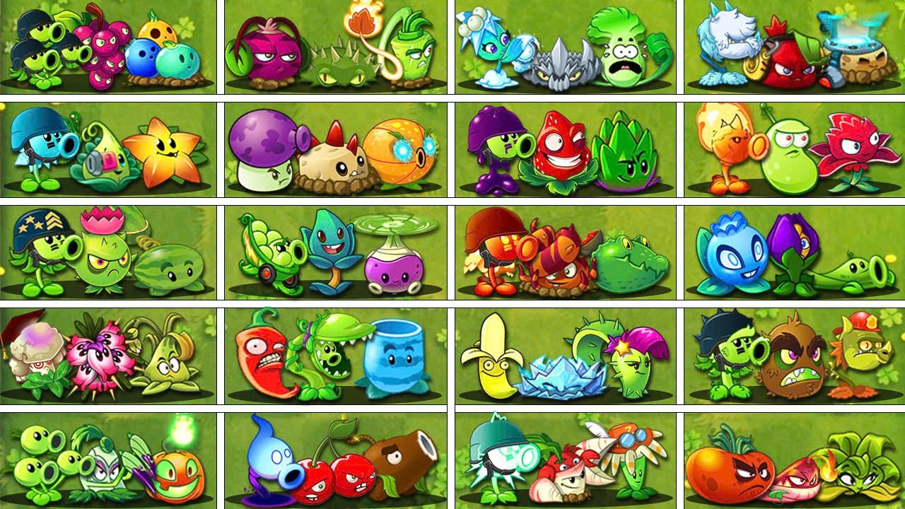 Random 20 Team 3 Plants Vs All Team Zombies - Who Will Win? - Pvz 2 Battlez
