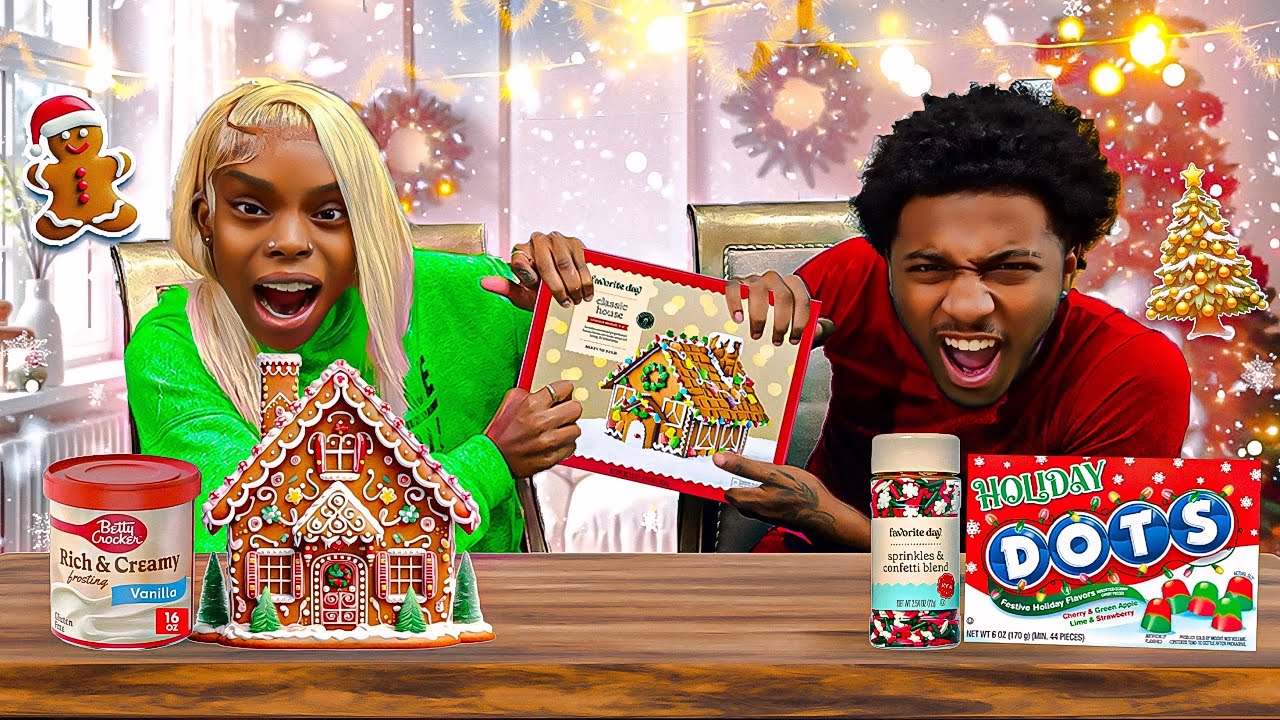 Building A Gingerbread House