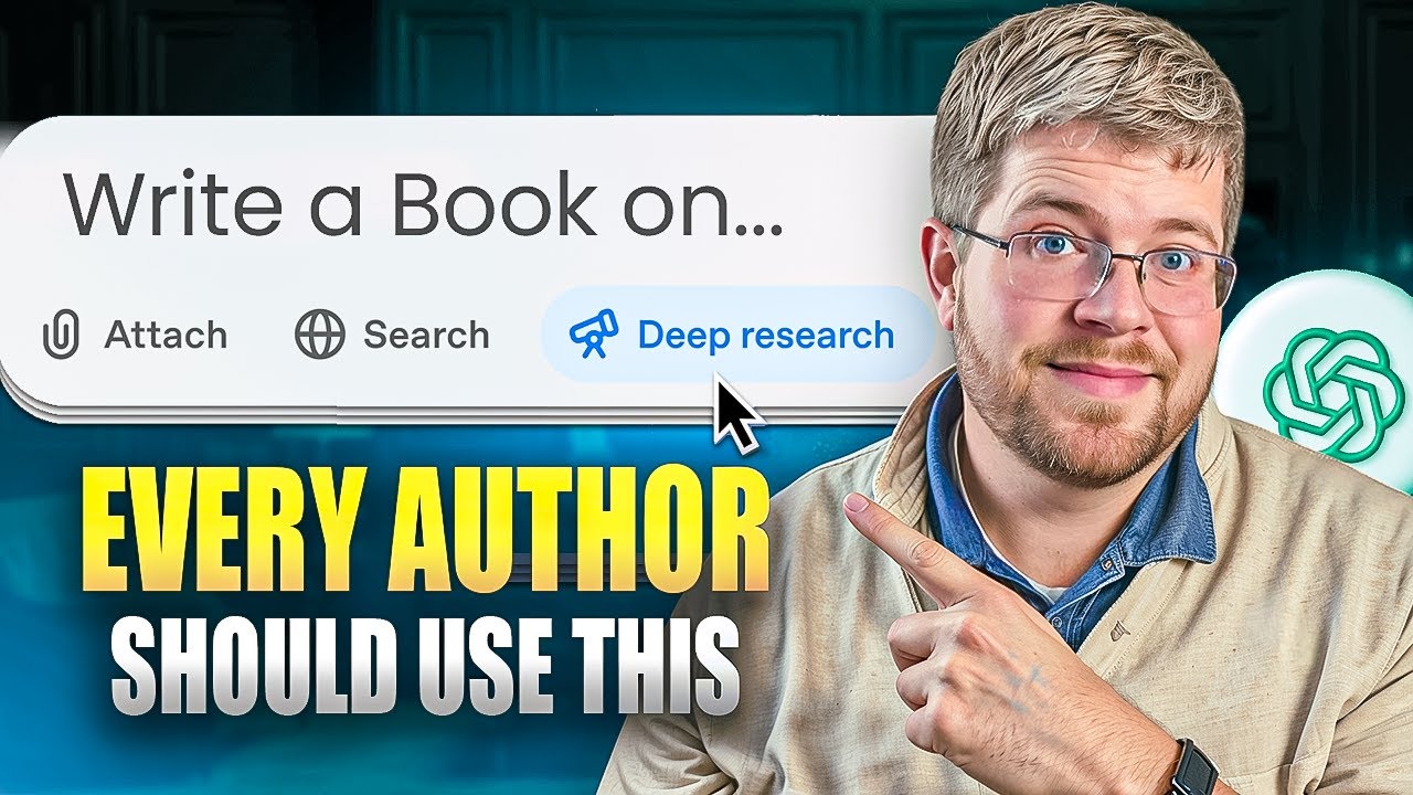 Why Deep Research Is the BEST Tool for Authors