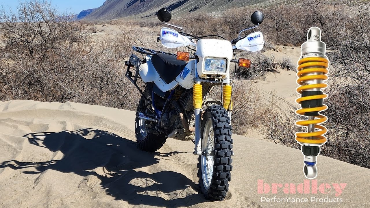 Испытываю новый амортизатор для TW200. Установка амортизатора Bradley Performance Offroad.