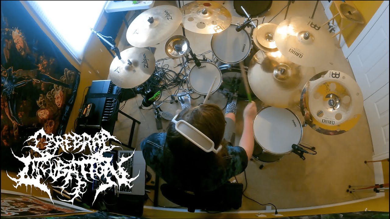 Cerebral Incubation - Alcoholic Encephalopathy (Drum Cover)