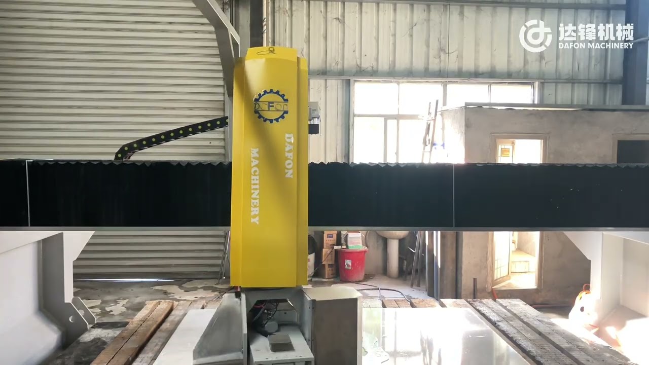 5+1 Axis Bridge Cutter | Full CNC Cutting for Complex Granite & Marble Shapes