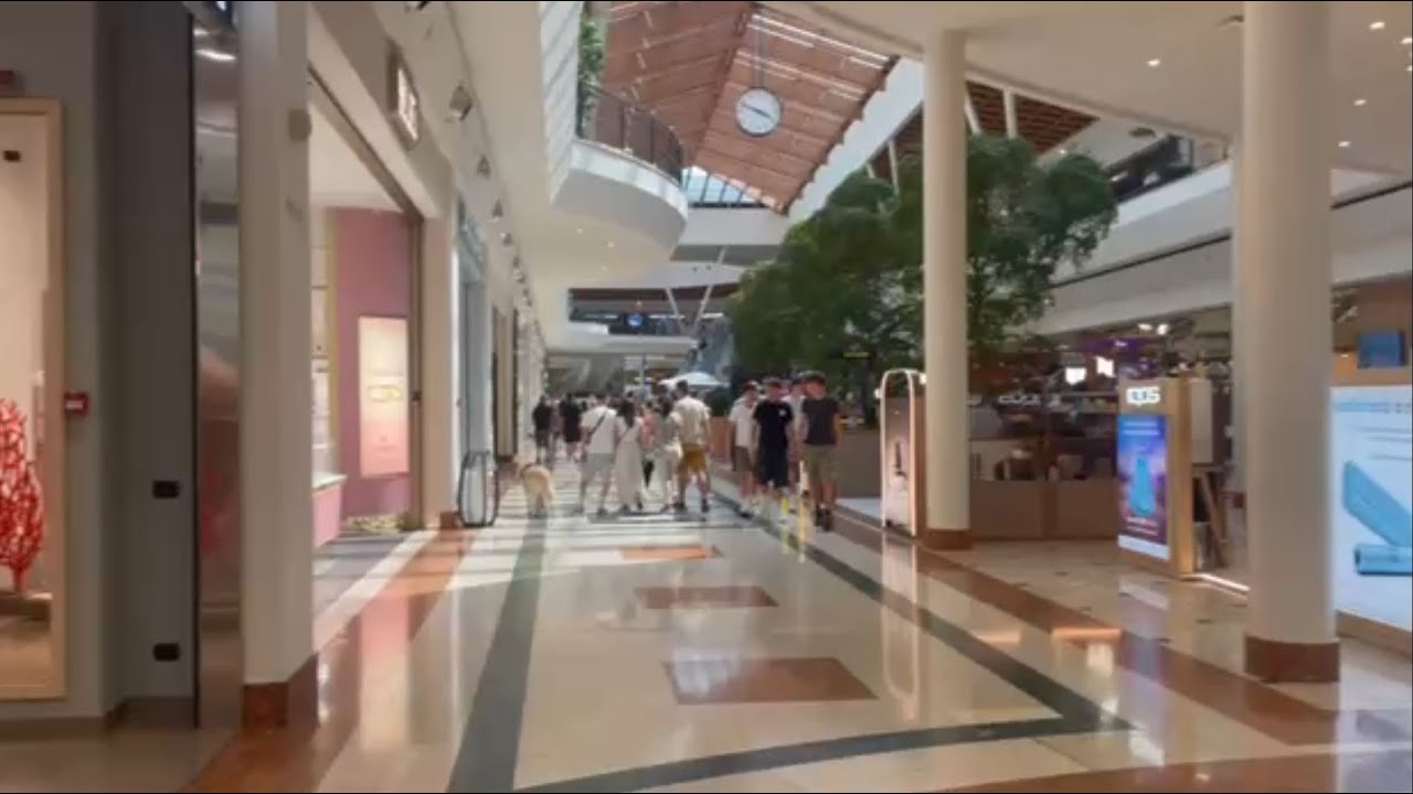 A Day at an Italian Shopping Mall | Family Life on Lake Garda