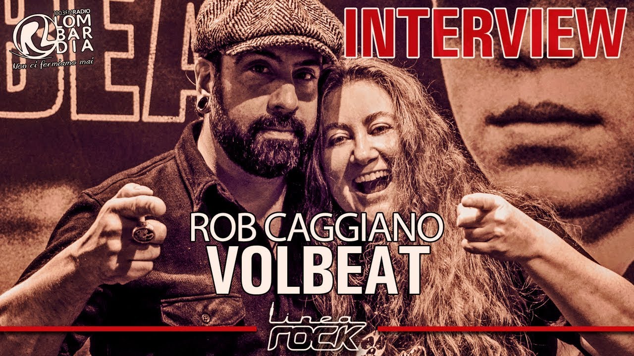 VOLBEAT - Rob Caggiano interview @Linea Rock 2019 by Barbara Caserta