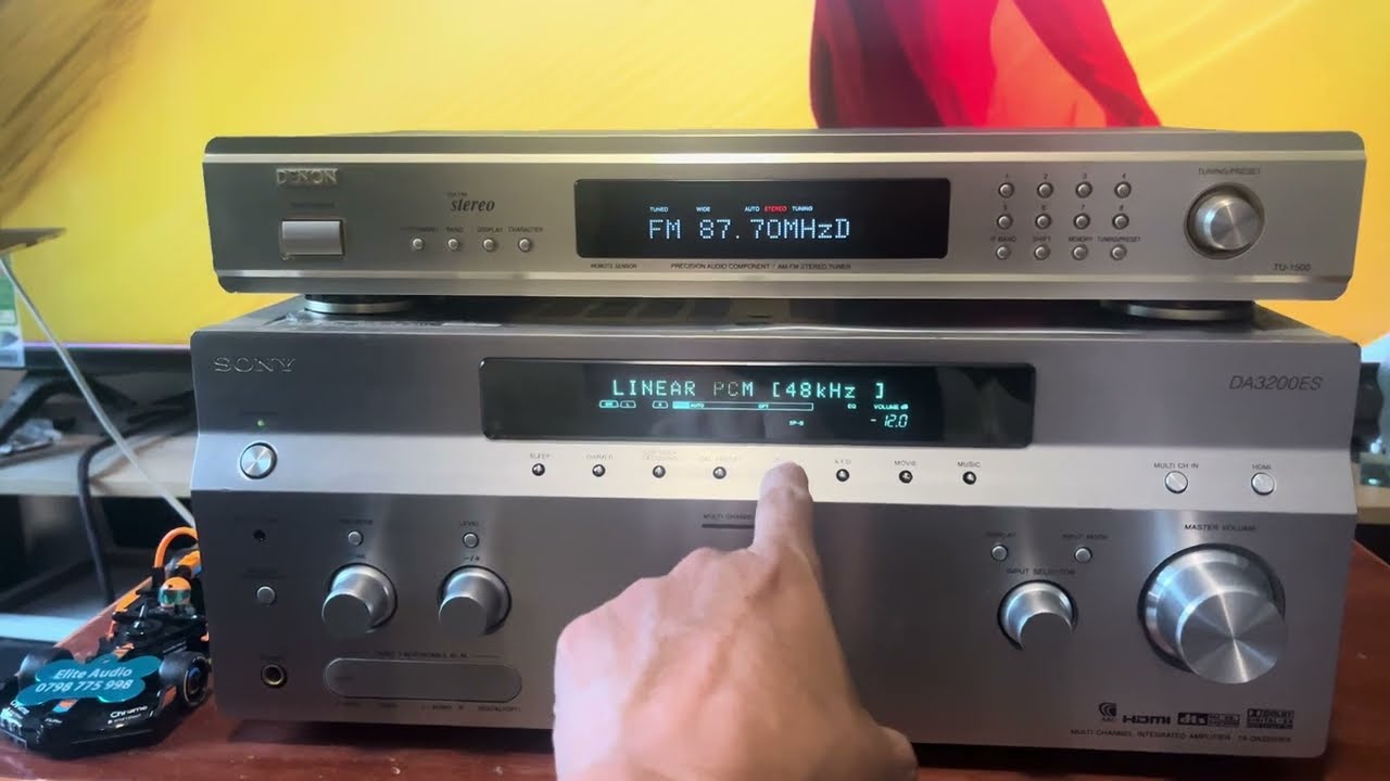 Ampli SONY DA3200ES HDMI