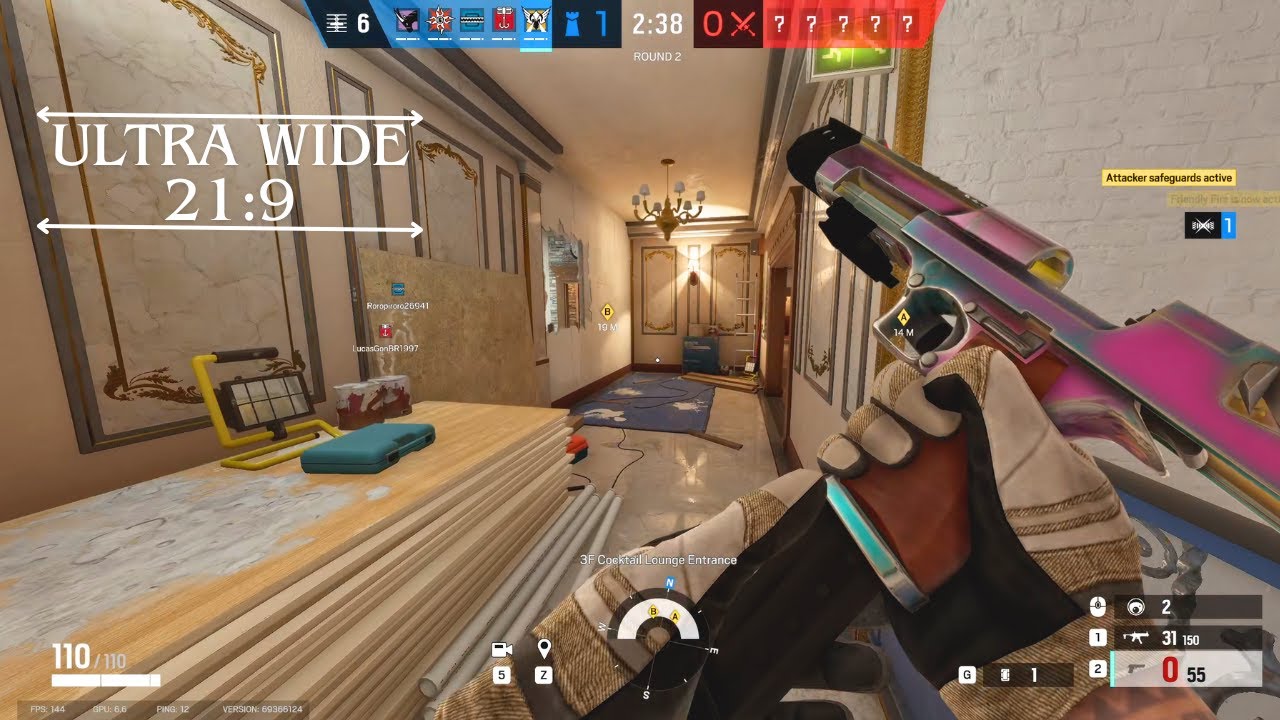 Caveira's Fear, CLAYMORE | Rainbow Six Siege [No Commentary] [WQHD]
