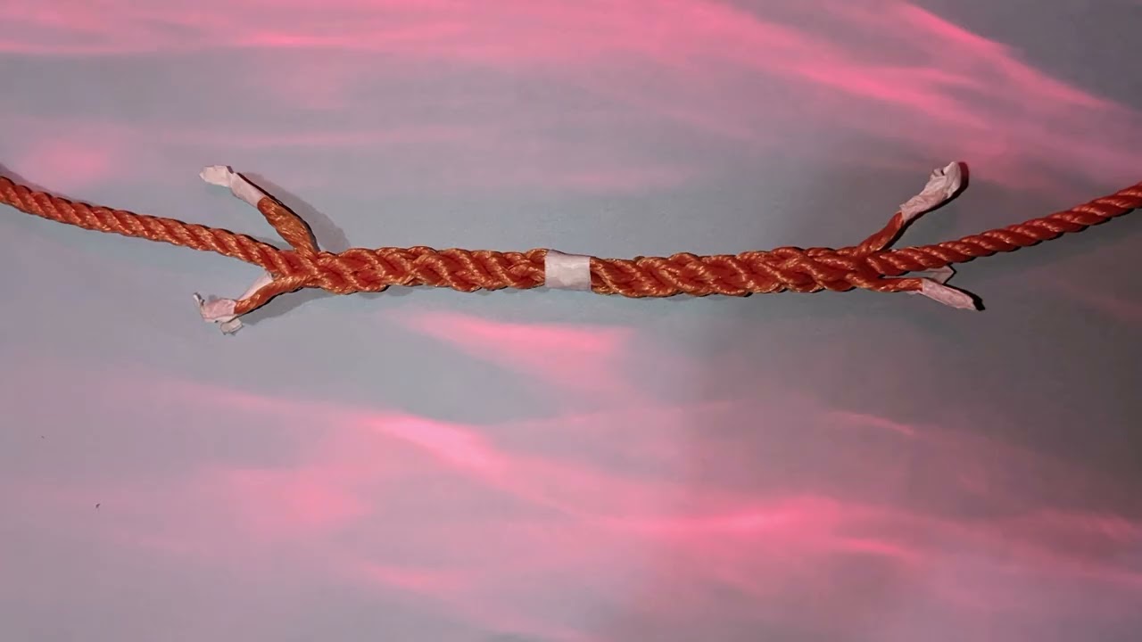 Short Splice | how to tie a short splice knot📍🔗