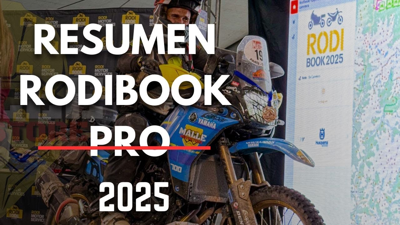 Resumen RodiBook 2025. Moto Equipación y Proyecto YouTube 3