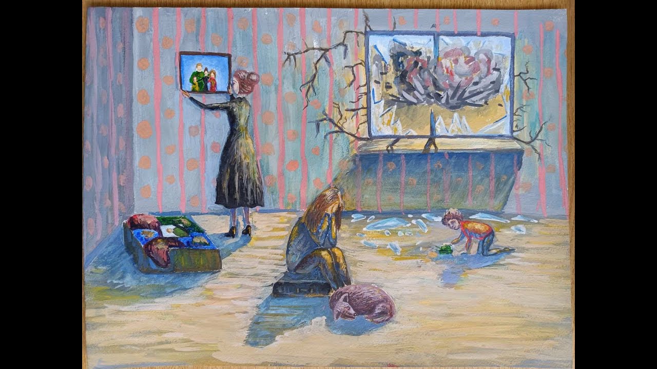 Animation - Broken silence - Milena Lyubchenko 14 years old
