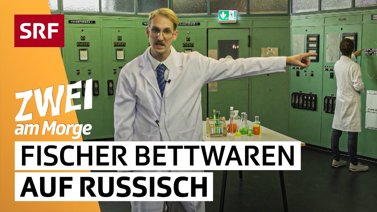 Russische Impfstoff-Fabrik: Werbespot (Fischer Bettwaren Parodie) | SRF Zwei am Morge