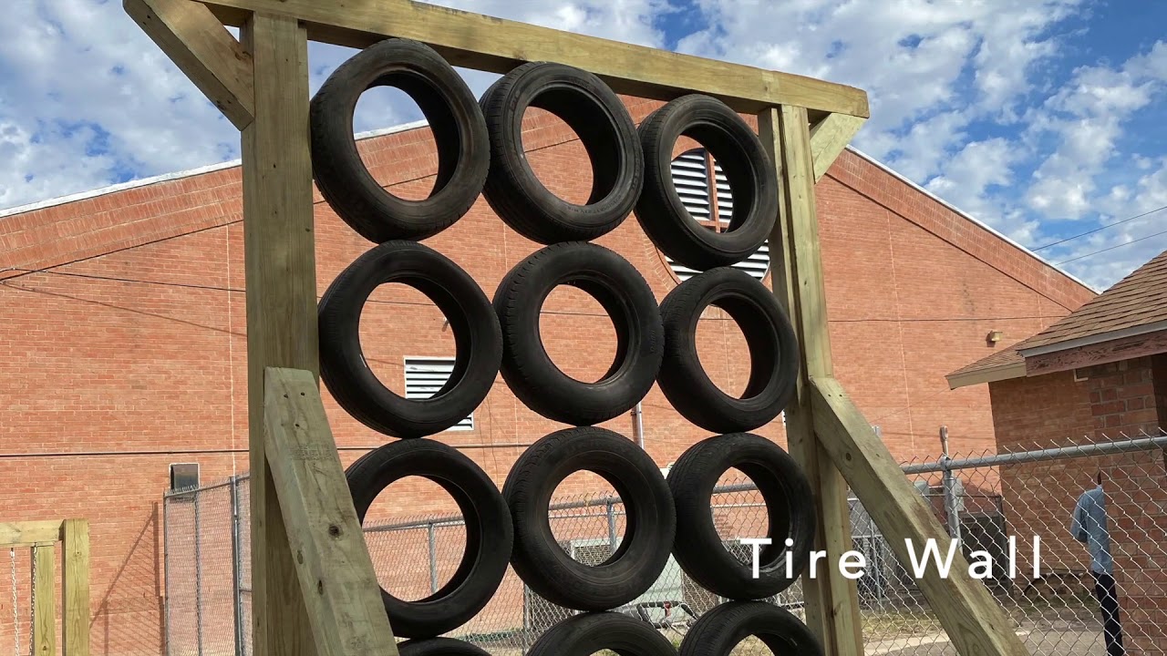 ROTC 26-Obstacle Course Build in Laredo, TX