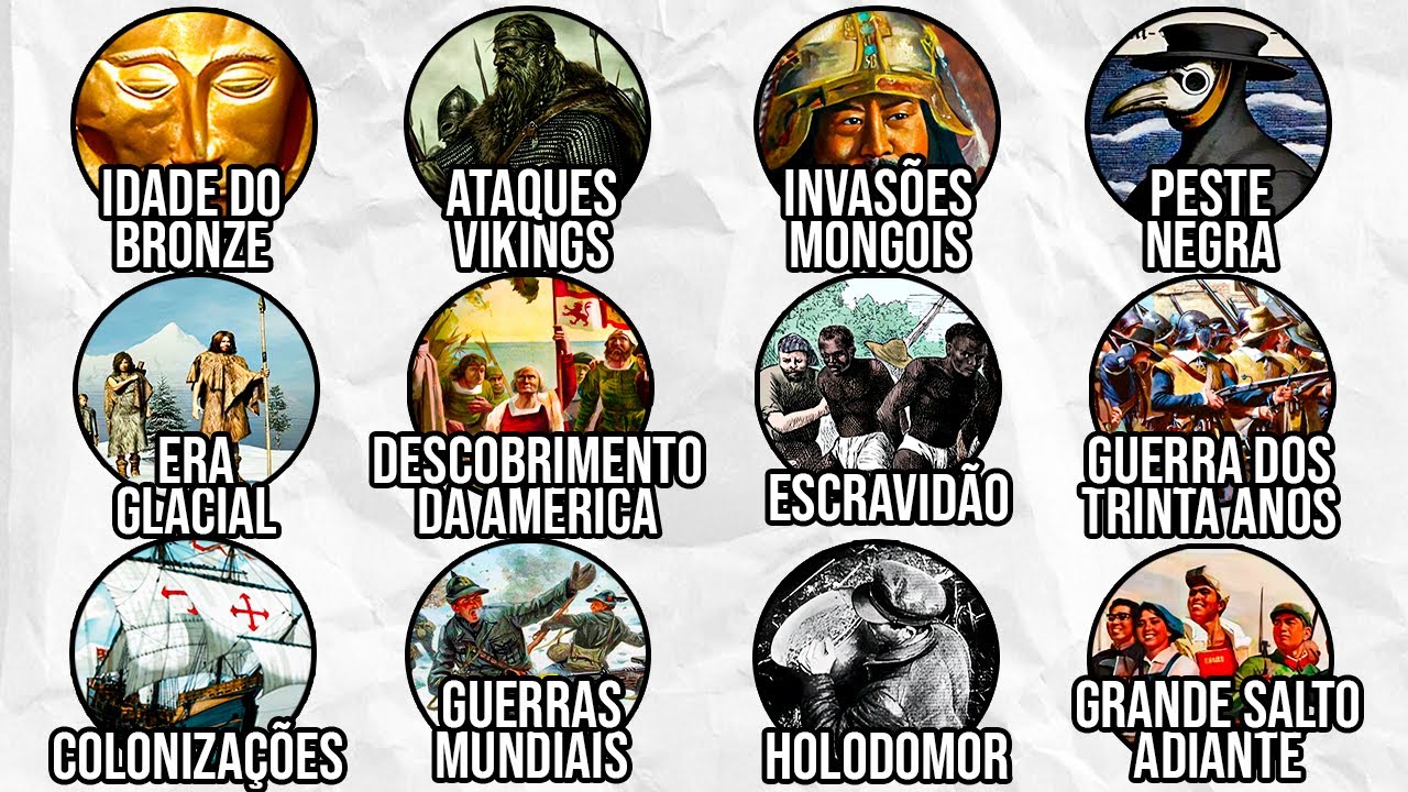 Os Períodos Mais Assustadores da História (Você Sobreviveria?)