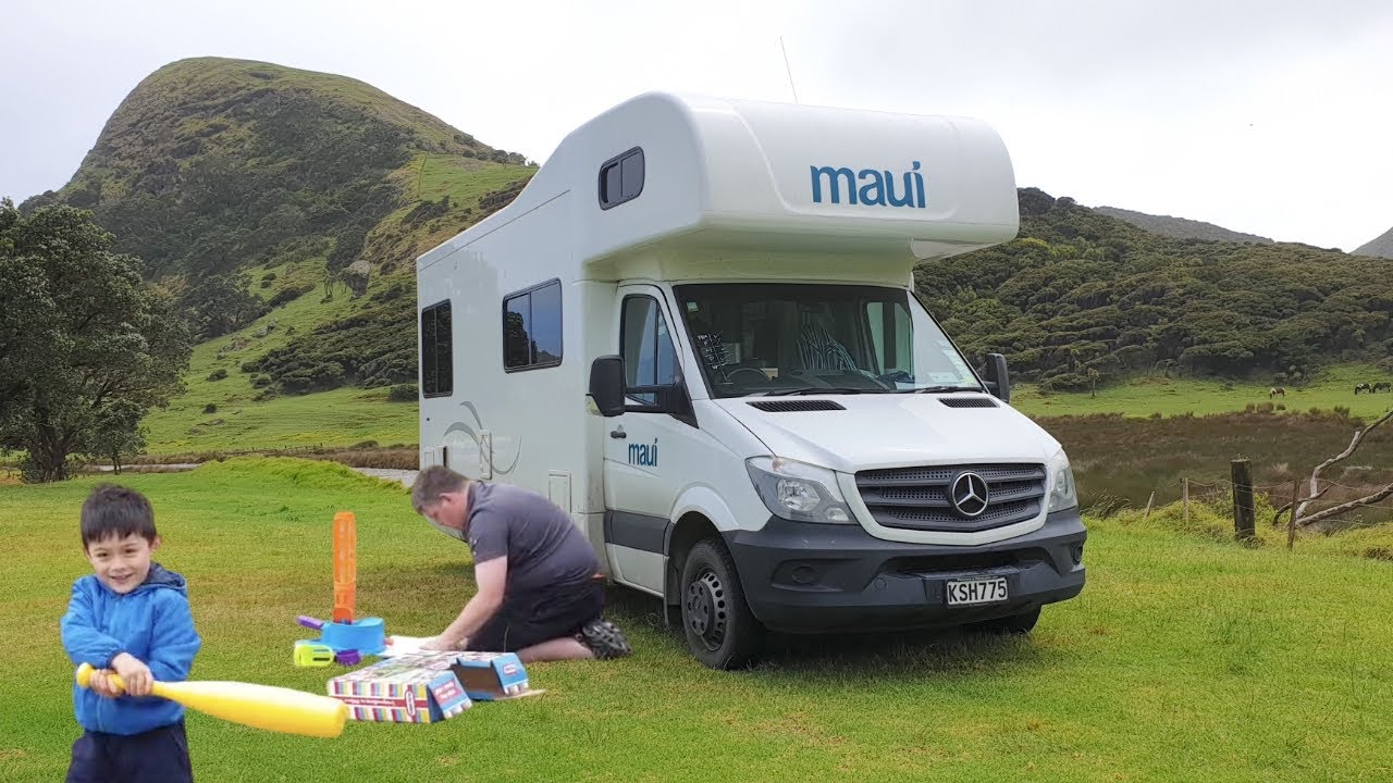 Best Campsite in New Zealand Kapowairua Spirits Bay Campsite!| 6 Day Campervan Trip Northland, NZ.