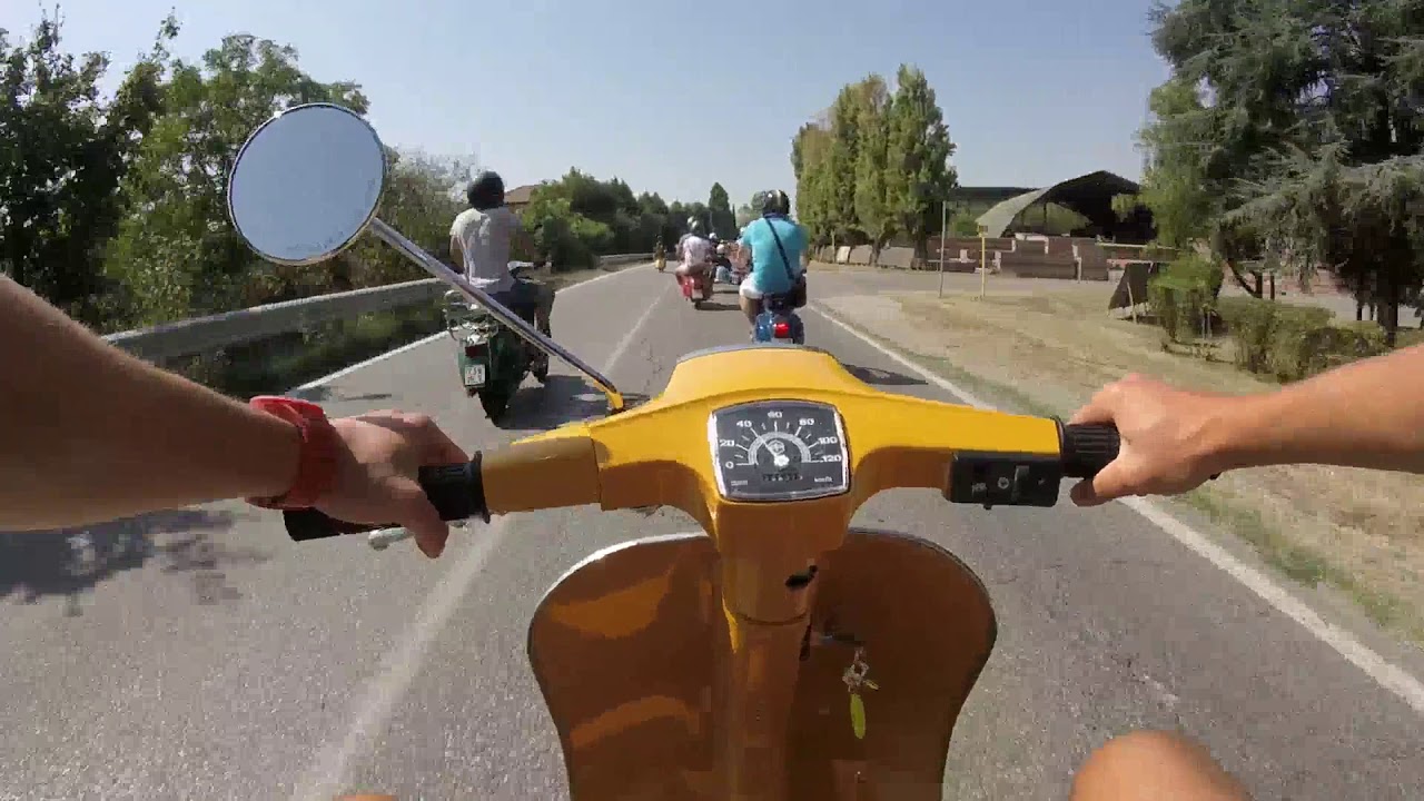 On board Vespa 50 special - Raduno Guastalla   #50special #et3 #vespa