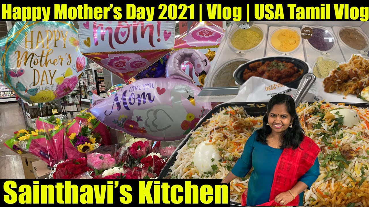 Happy Mother's Day 2021 | Gift | USA Tamil Vlog | அன்னையர் தின வாழ்த்துக்கள் | A Day In My Life Vlog
