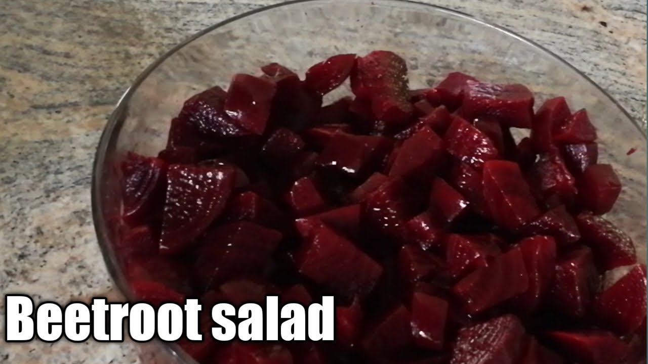 How I make beetroot salad (Recipe 1) : Simple Recipe