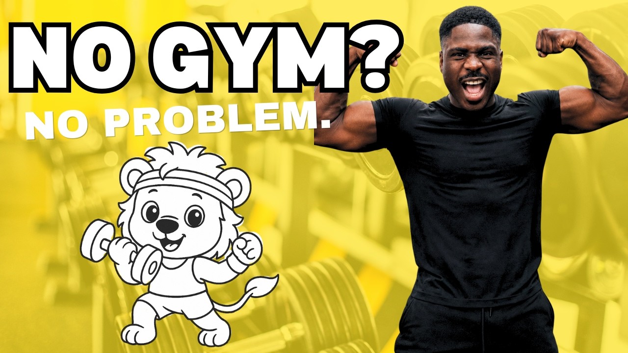 The FUN Way to Build Kid Muscles! (No Gym! ROAR Workouts)